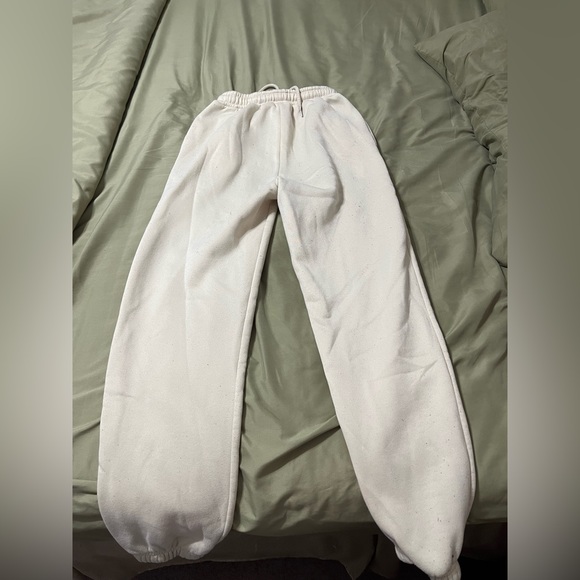 graphic beige sweatpants size small - Picture 3 of 5